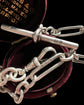 ANTIQUE SILVER PAPERCLIP ALBERT CHAIN
