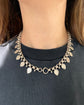 VICTORIAN SILVER LEAF DESIGN COLLAR