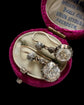 19TH CENTURY PASTE DROP EARRINGS