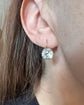 GEORGIAN PASTE SINGLE STONE EARRINGS