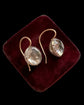 GEORGIAN PASTE SINGLE STONE EARRINGS