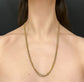 A FINE GEORGIAN TEXTURED BELCHER GUARD CHAIN