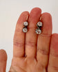 GEORGIAN DOUBLE PASTE DROP EARRINGS