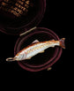 VICTORIAN ENAMEL FISH PENDANT