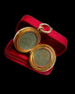 VICTORIAN BANDED AGATE SPHERE LOCKET