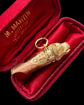 VICTORIAN GOLD DOG WHISTLE