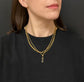 19TH CENTURY FRENCH 18CT GOLD FOXTAIL CHAIN