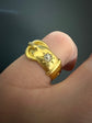 VICTORIAN DIAMOND & 18CT GOLD BUCKLE RING