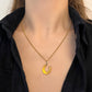 VICTORIAN 15CT GOLD HORSESHOE PENDANT