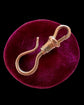VICTORIAN 9CT GOLD DOG CLIP & HOOK EXTENDER