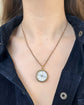 ANTIQUE 15CT GOLD COMPASS PENDANT