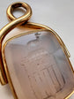 VICTORIAN 15CT GOLD ‘GREYHOUND’ SPINNER PENDANT