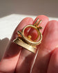 EARLY 19TH CENTURY TRIPLE SNAKE FOB PENDANT