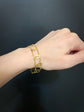 ‘I LOVE YOU’ DIAMOND VINTAGE BRACELET