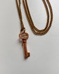 ANTIQUE MINI 9CT GOLD KEY PENDANT