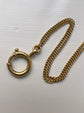 ANTIQUE 18CT GOLD BOLT RING