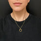 MEDIUM SIZE CHUNKY FRENCH 18CT GOLD BOLT RING