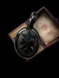 VICTORIAN WHITBY JET STAR PENDANT