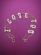 ‘I LOVE YOU’ DIAMOND VINTAGE BRACELET