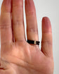 VICTORIAN ELEPHANT HAIR & GOLD MULTI BAND RING