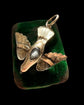 ANTIQUE 15CT GOLD DOVE BIRD PENDANT