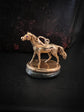 19TH CENTURY FINELY MODELLED HORSE FOB PENDANT