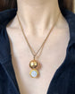 VICTORIAN 15CT GOLD ORB WITH HIDDEN SWIVEL SEAL