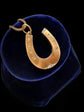 VICTORIAN 18CT GOLD & DIAMOND HORSESHOE PENDANT