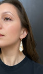 VICTORIAN ‘LOVE BIRD’ SHELL CAMEO EARRINGS
