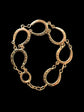 VINTAGE 9CT GOLD HORSESHOE BRACELET