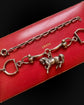 ANTIQUE SILVER EQUESTRIAN NECKLACE