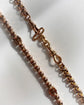 ANTIQUE 18CT GOLD CHUNKY DOG CLIP AND EXTENDER CHAIN