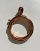 LARGE ANTIQUE 9CT GOLD BOLT RING