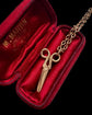 VINTAGE 9CT GOLD MINI SCISSORS PENDANT