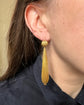 GEORGIAN HIGH CARAT GOLD TORPEDO EARRINGS