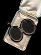VICTORIAN HUGE WHITBY JET LOCKET