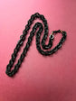 VICTORIAN WHITBY JET BELCHER CHAIN NECKLACE