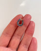 ANTIQUE NATURAL SAPPHIRE HORSESHOE PENDANT