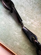 VICTORIAN WHITBY JET MARINER LINK CHAIN