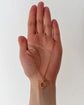 ANTIQUE 18CT GOLD BOLT RING