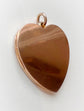 VICTORIAN LARGE SCALE 15CT GOLD HEART LOCKET