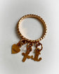ANTIQUE 18CT GOLD ‘FAITH HOPE CHARITY’ RING