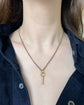 ANTIQUE GOLD KEY PENDANT