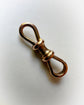 VICTORIAN 9CT GOLD DOUBLE DOG CLIP