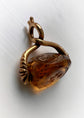 19TH CENTURY SNAKE SPINNER PENDANT