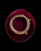 ANTIQUE 9CT GOLD BOLT RING