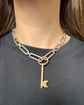 VINTAGE LARGE 9CT GOLD KEY PENDANT