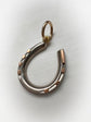 VICTORIAN PLATINUM & GOLD HORSESHOE PENDANT