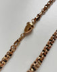 ANTIQUE 9CT GOLD ACORN & DOG CLIP CHAIN EXTENDER / BAIL