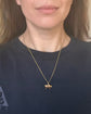 ANTIQUE 9CT GOLD PIG & ACORN PENDANT